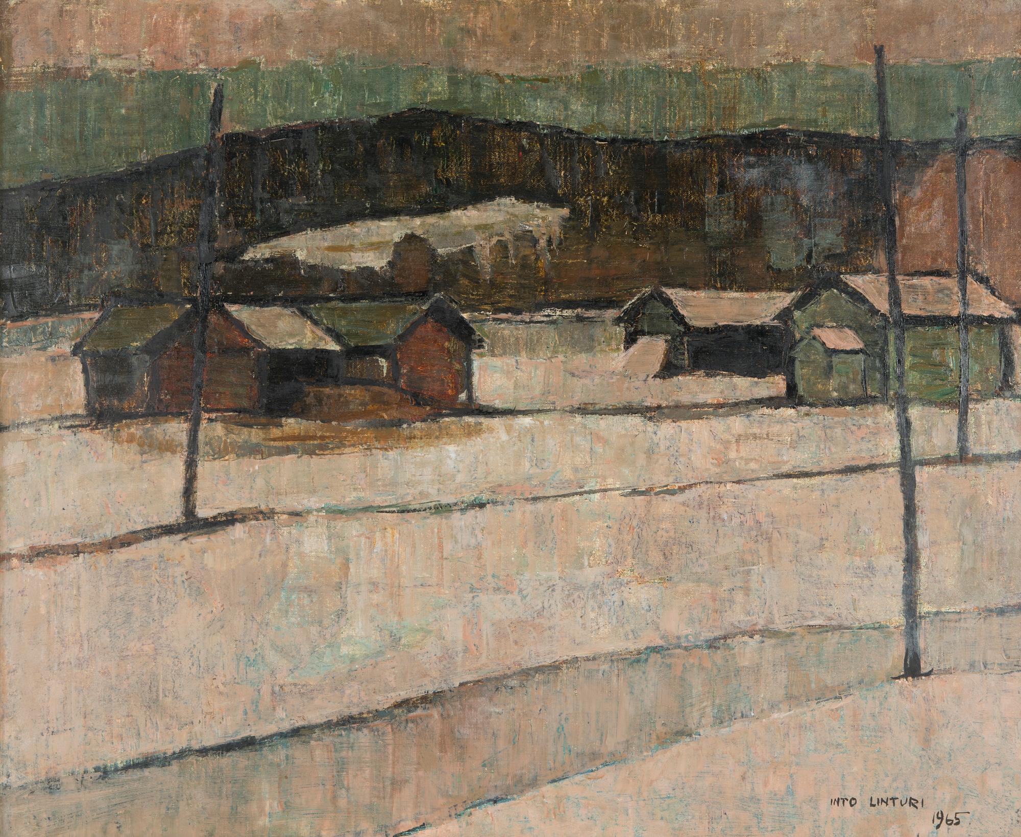 Into Linturi, Maalaismaisema.