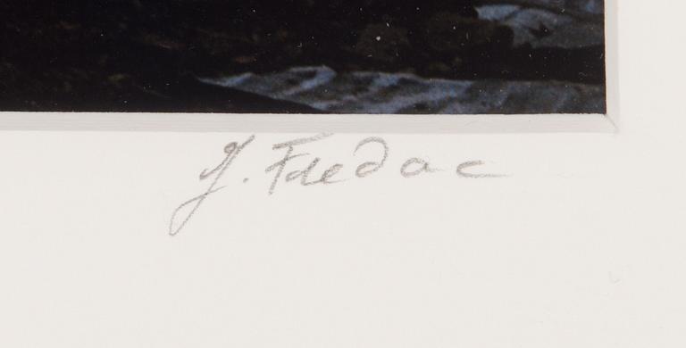 Jeanne Fredac, photograph, signed and dated 2013, numbered 87/100.