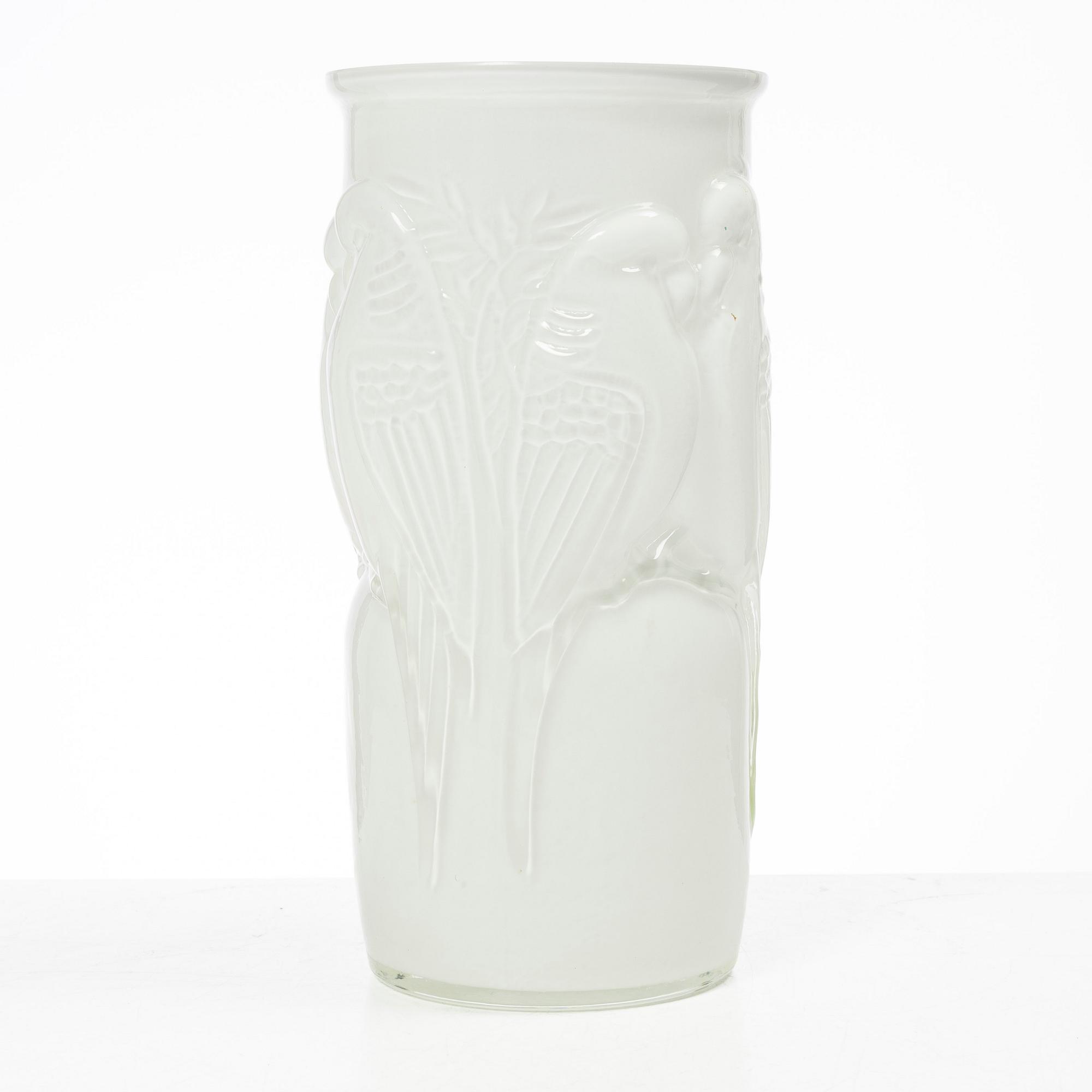 Vas, glas, Murano, Italien, 1900-talets andra hälft.