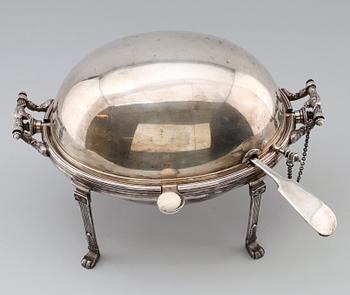 VÄRMEKAROTT, pläter, regencystil, England, 1800-talet andra hälft.