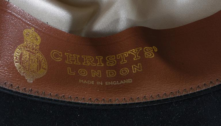 HERRHATT, filt, Christys London.