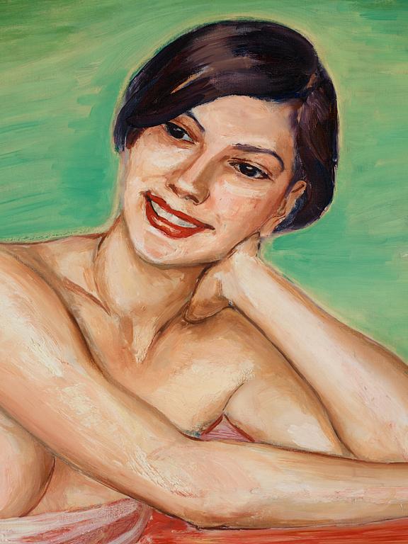 Nils von Dardel, Portrait depicting Sonja Jablonska.
