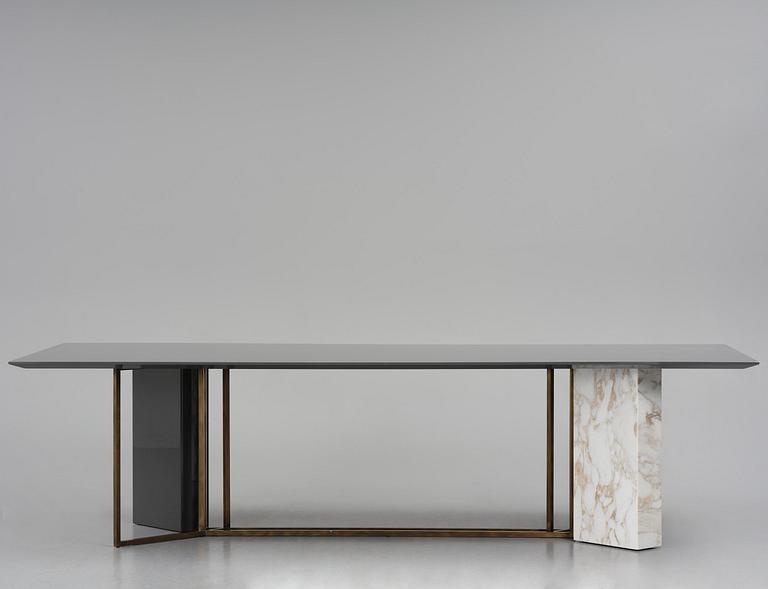 Andrea Parisio, matbord, "Plinto Rectangular", Meridiani, Italien, efter 2015.