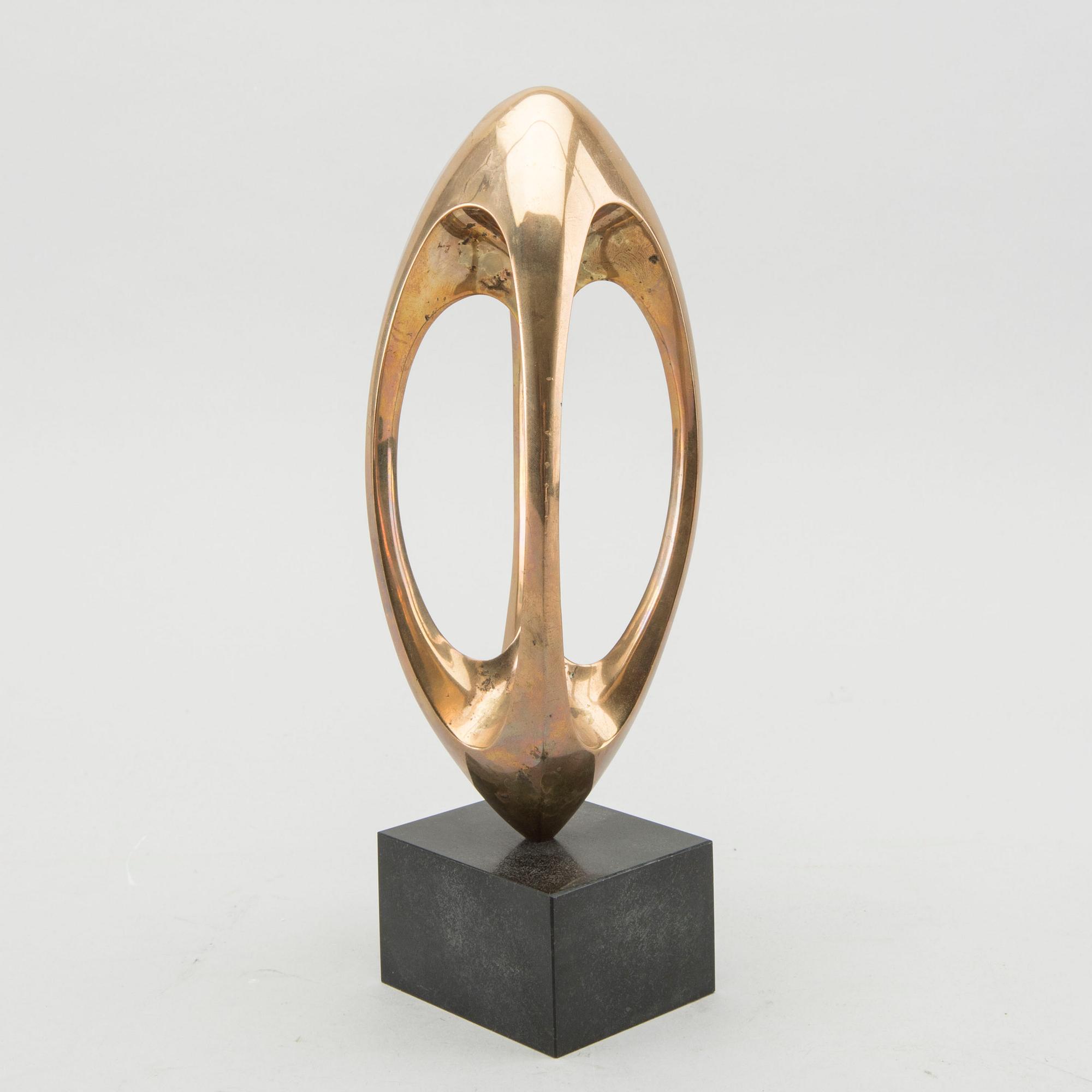 NILS DAHLGREN, bronze sculpture, not signed.