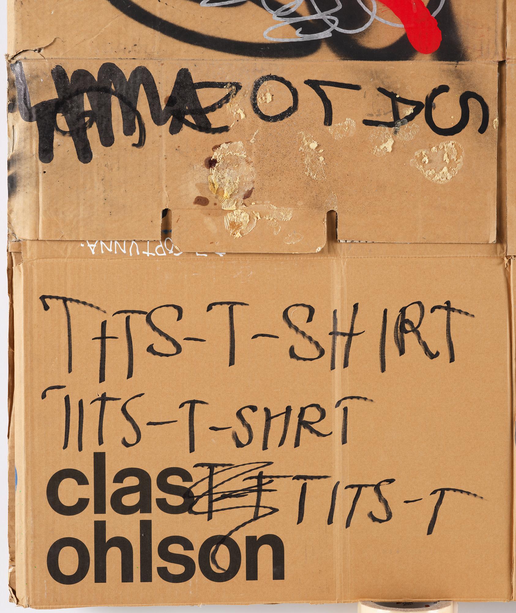 Linnéa Sjöberg, "Salong flyttkartong".