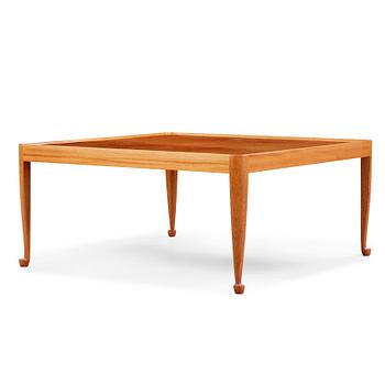 466. A Josef Frank 'Diplomat' mahogany sofa table, Svenskt Tenn, model 2073.