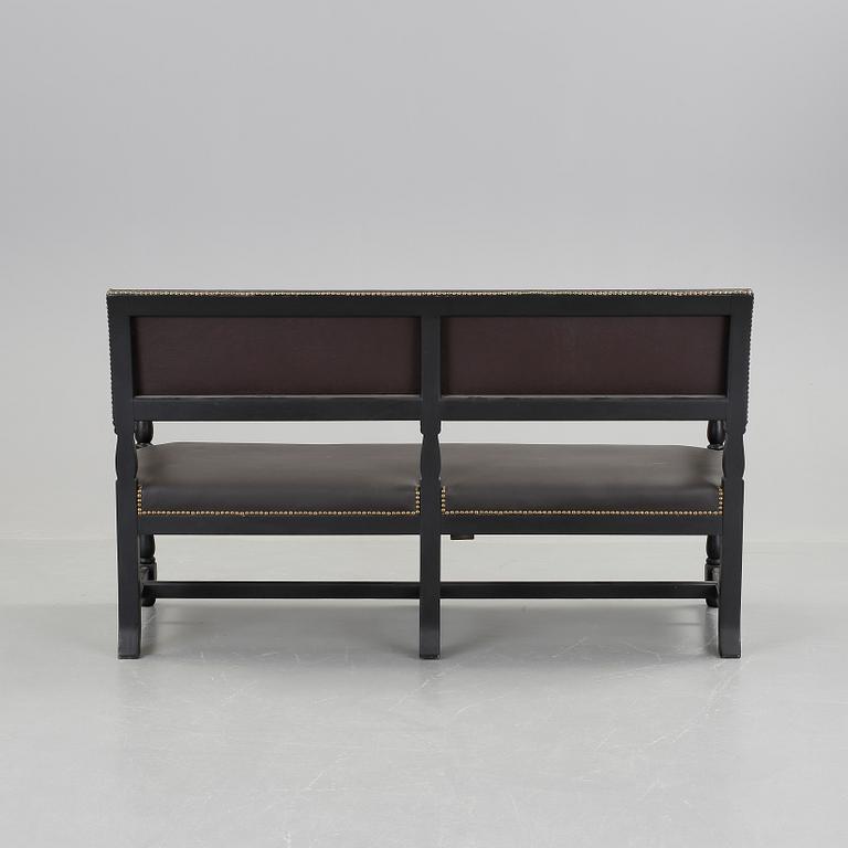 SOFFA, barockstil, brickmärkt Carl Johansson Möbler, Stockholm. 1910-tal.