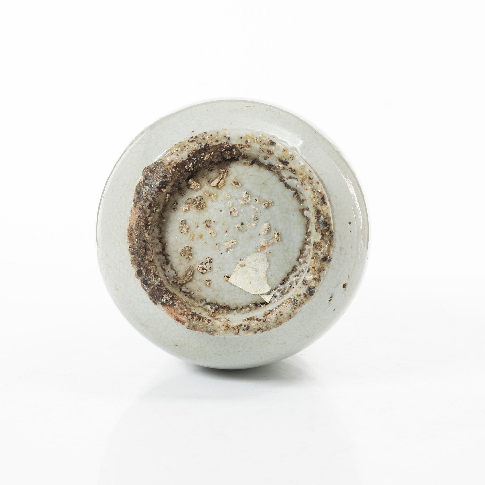 Flaska, stengods, Korea, Joseon, 1700-/1800-tal.