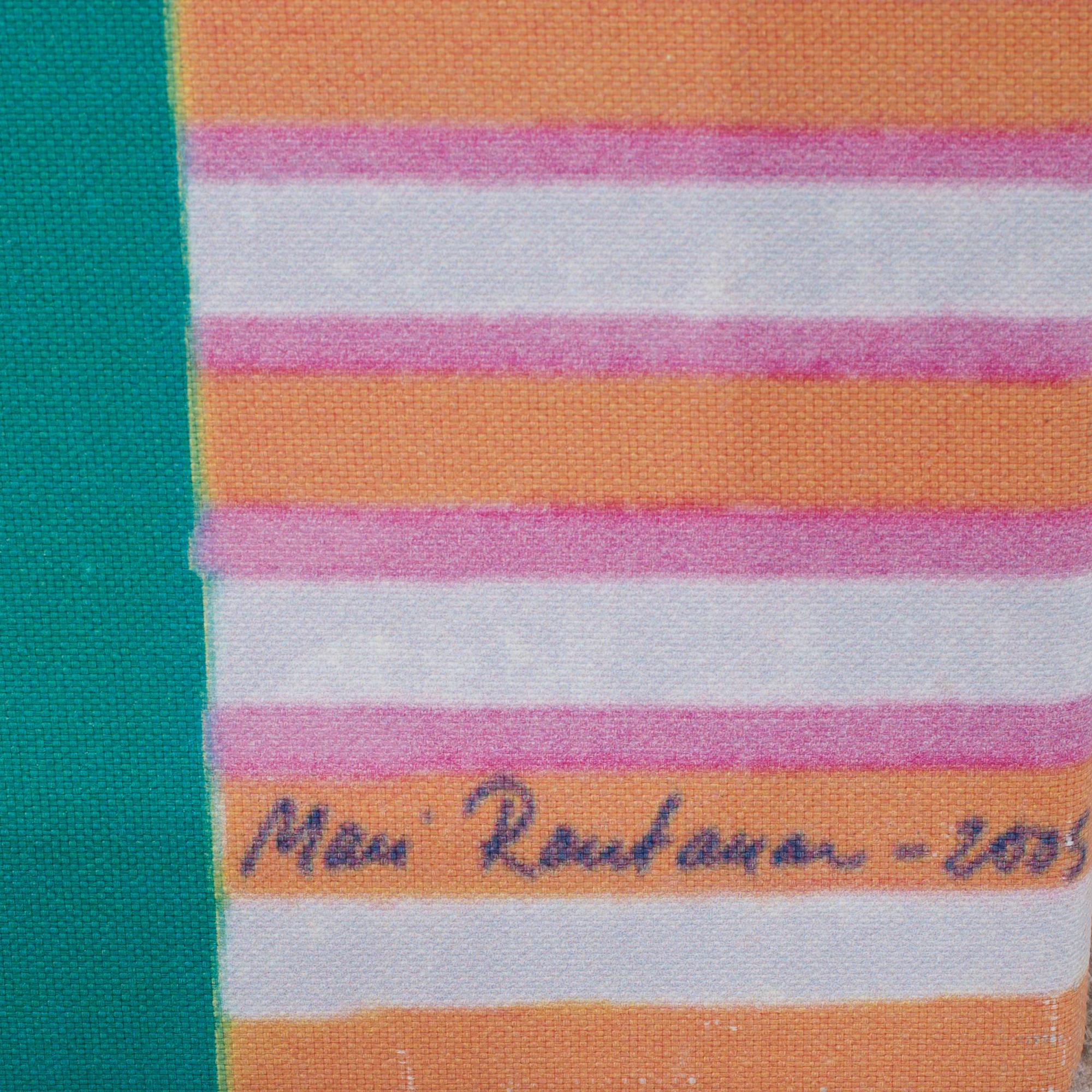 Mari Rantanen, screen printing on canvas, from the IKEA Art Event series.