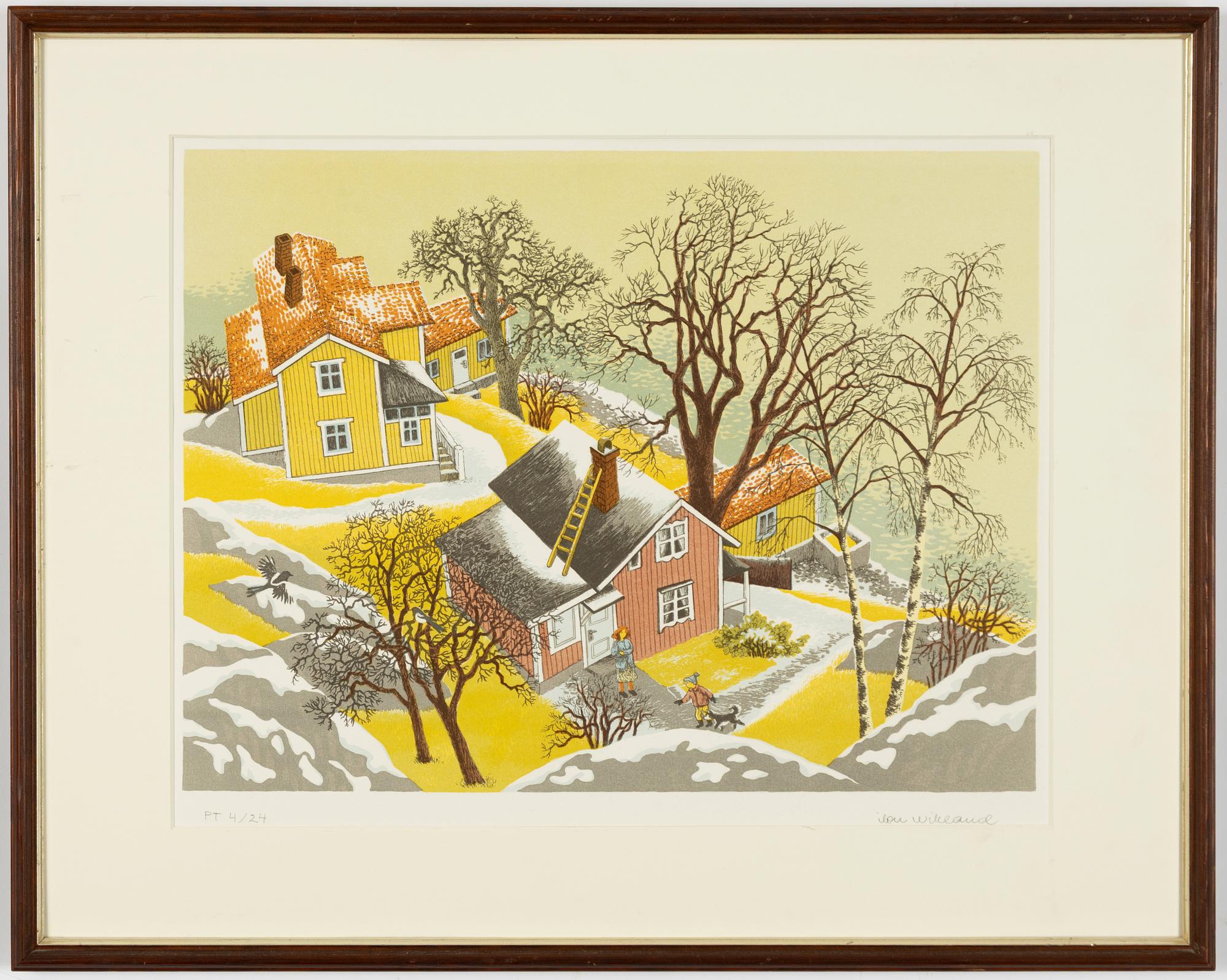 Ilon Wikland, View from Lotsberget.