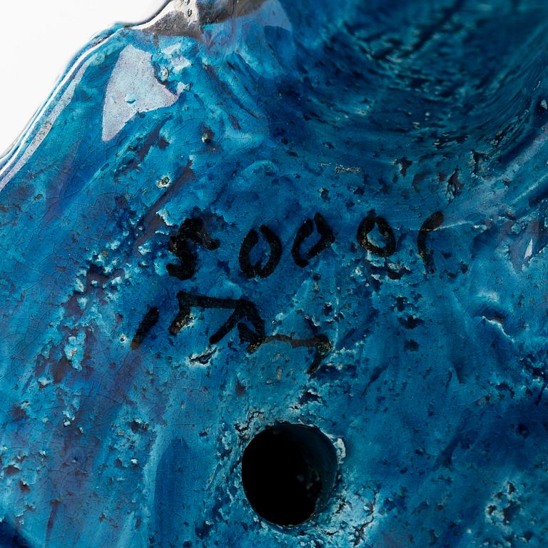 Aldo Londi, keramikskulptur, Rimini Blu-serien, Bitossi, Montelupo Fiorentino Italien 1963-65.