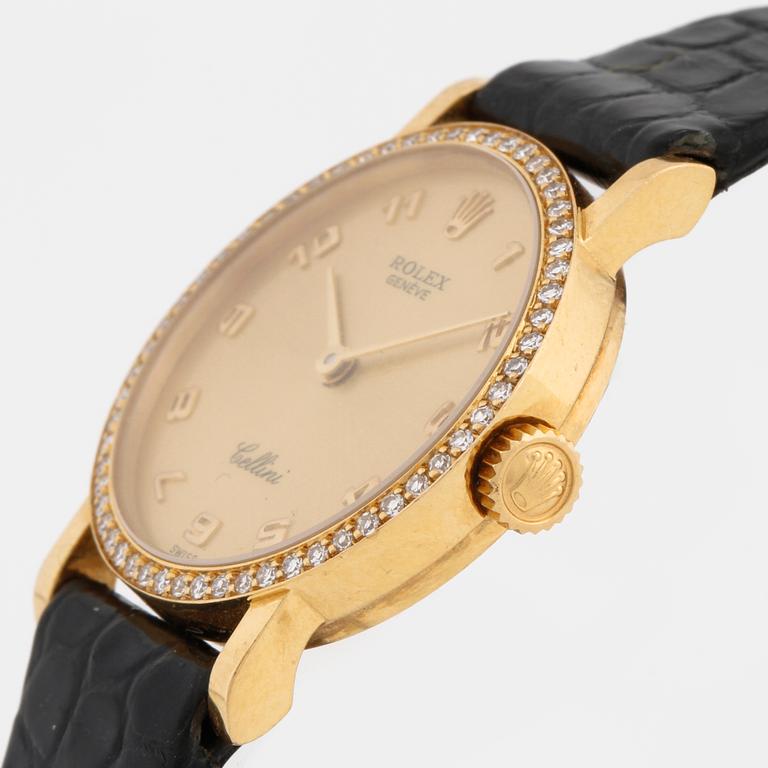 ROLEX, Cellini, wristwatch, 24 mm.