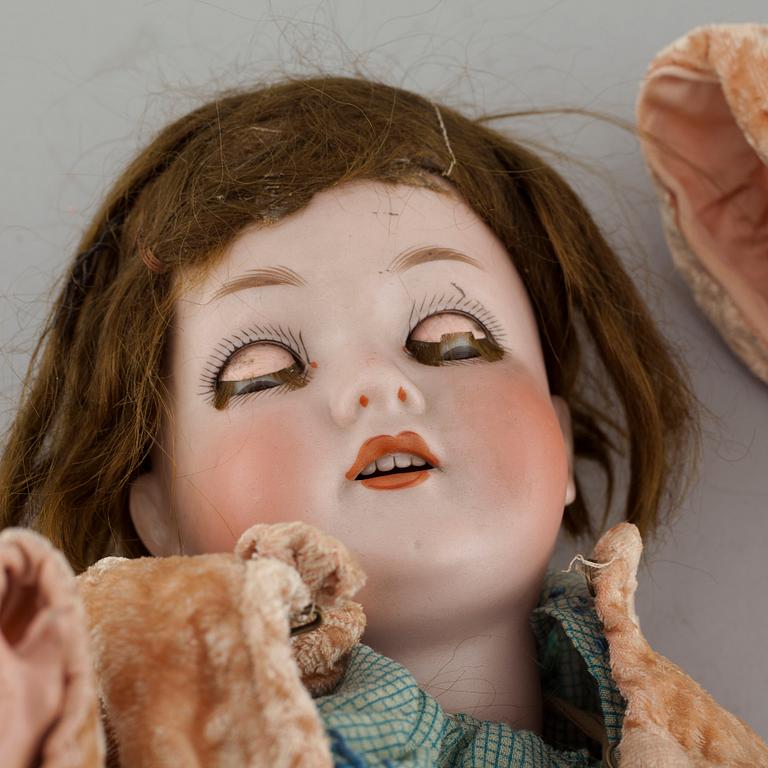 A doll by Waltershausen, Germany, early 20th century.