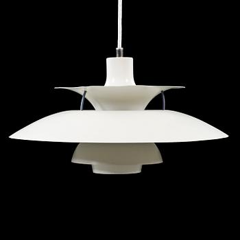 TAKLAMPA, "PH-lampa" design Poul Henningsen för Louis Poulsen, 1900-talets fjärde kvartal. Diameter 50 cm.