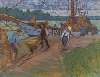 Ester Almqvist, "By the Quay".