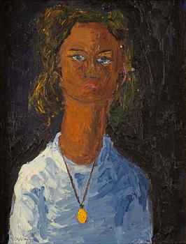 Christer Strömholm, olja på pannå, signerad och daterad -44.