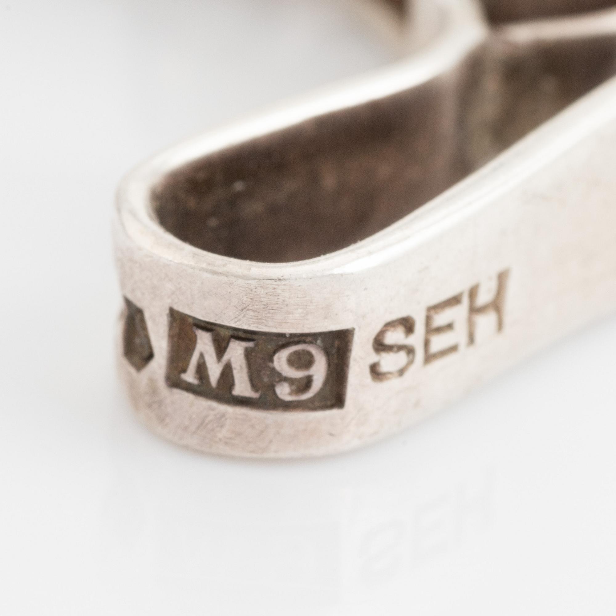 Sven-Erik Högberg, collier, silver, Göteborg.