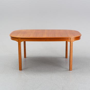 Carl Malmsten, matbord med 12 stolar, "Ambassadör", Åfors möbelfabrik, 1900-talets slut.