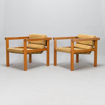 Haroma, Saarinen och Salo, fåtöljer, ett par, konstnärlig gemensam utformning, beställningsarbete 1960.