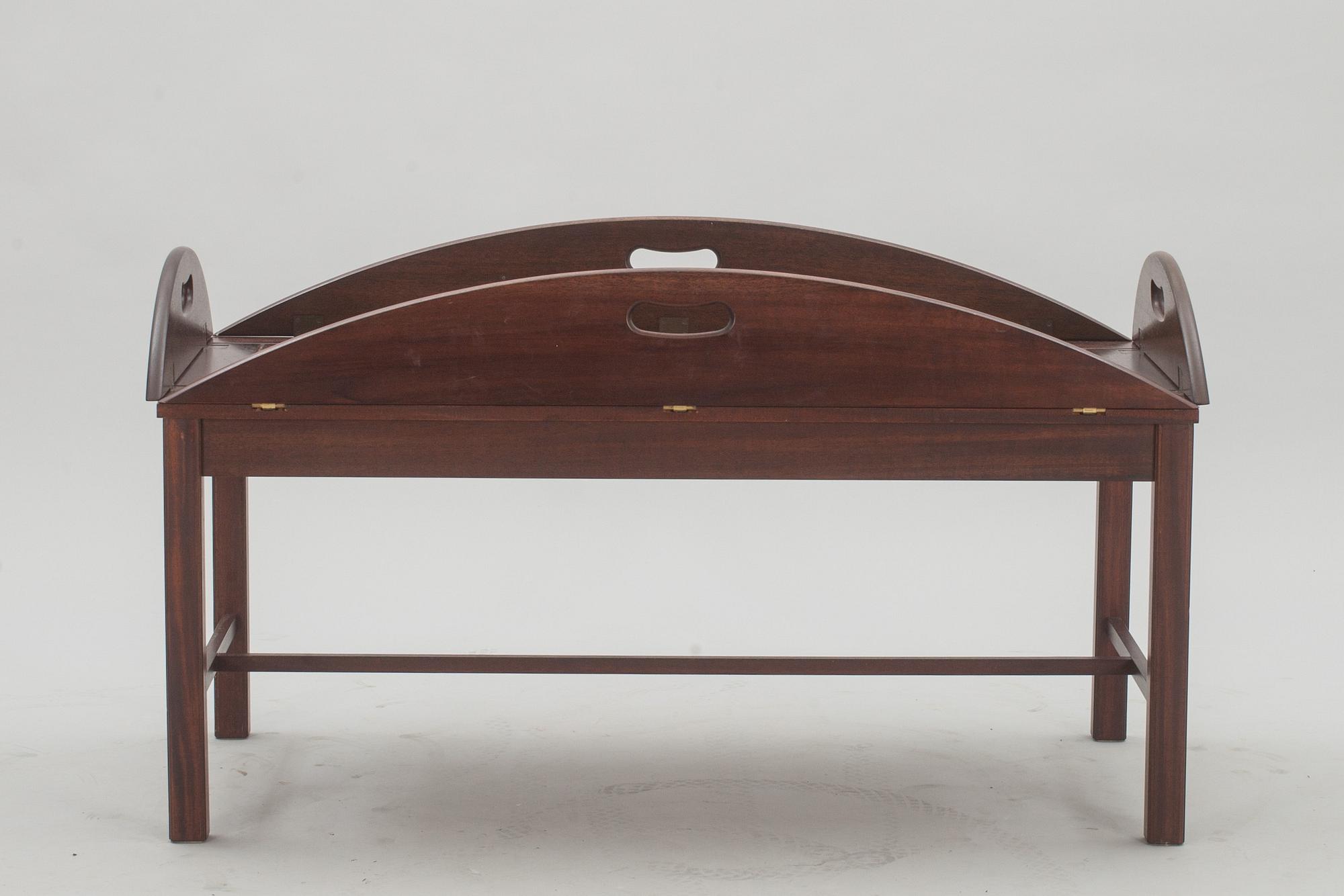 SOFFBORD, sk Butlers tray, engelsk stil, 1900-tal.