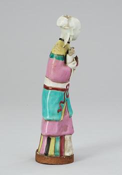 A figure, Qing dynasty 18th century.