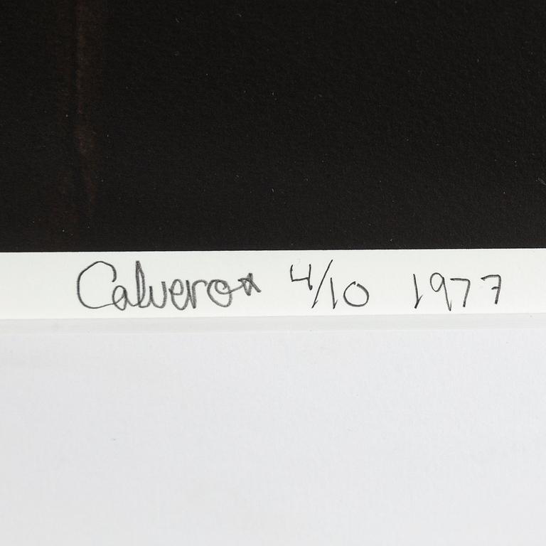 TORBJÖRN CALVERO, fotografi signerat och numrerat 4/10.