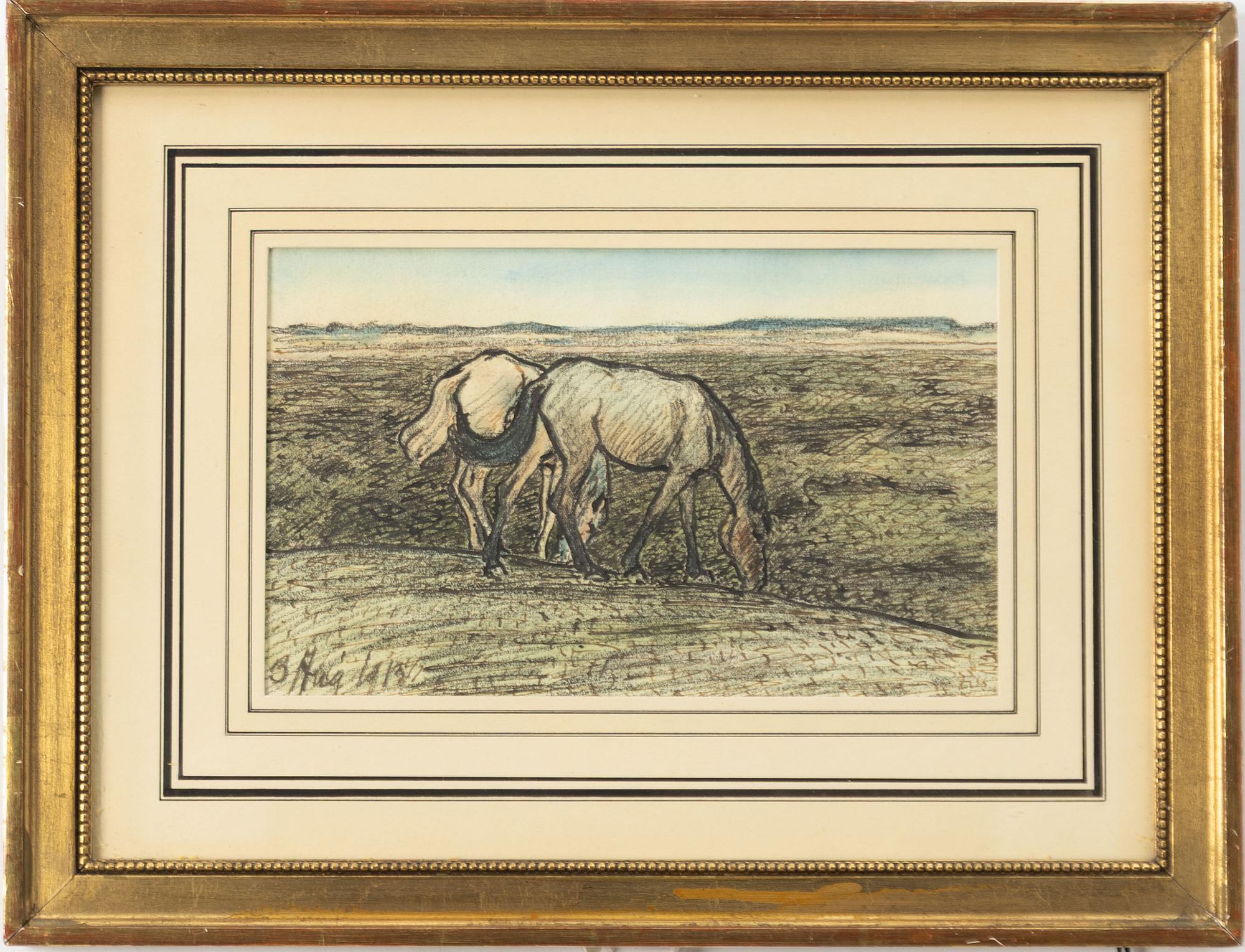 Nils Kreuger, Grazing Horses.