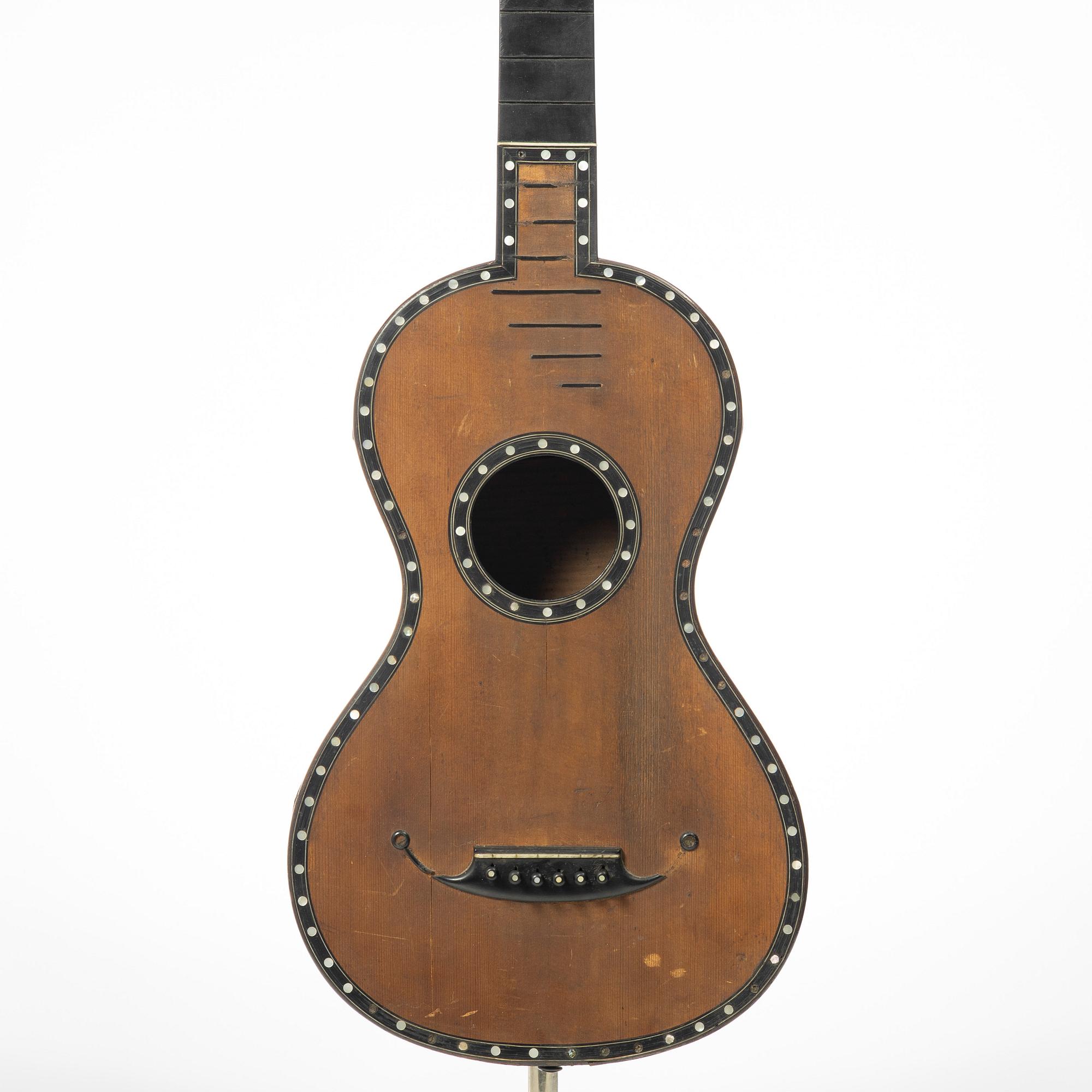 Laurent, "romantic guitar", 19th century, France.