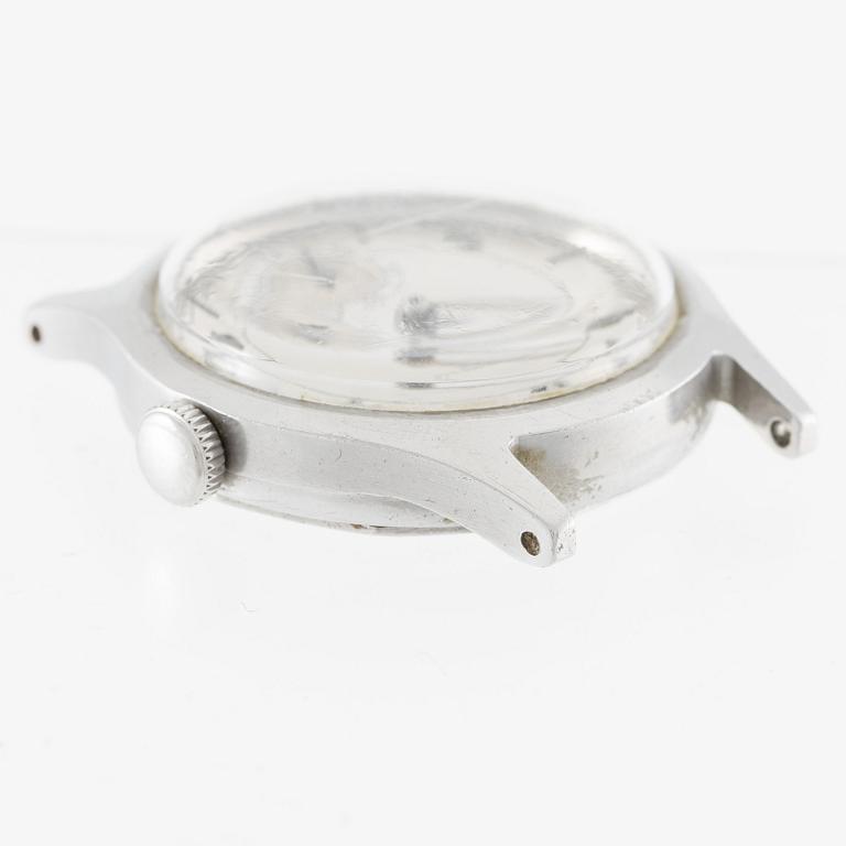 Patek Philippe & Co, "565 Steel", "Sector Dial", ca 1943.