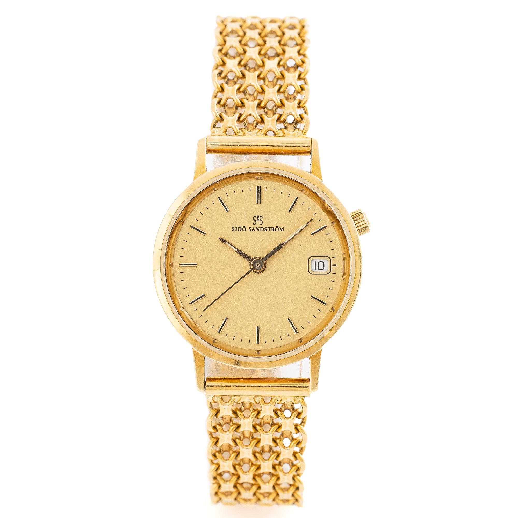 Sjöö Sandström, wristwatch, 24 mm.