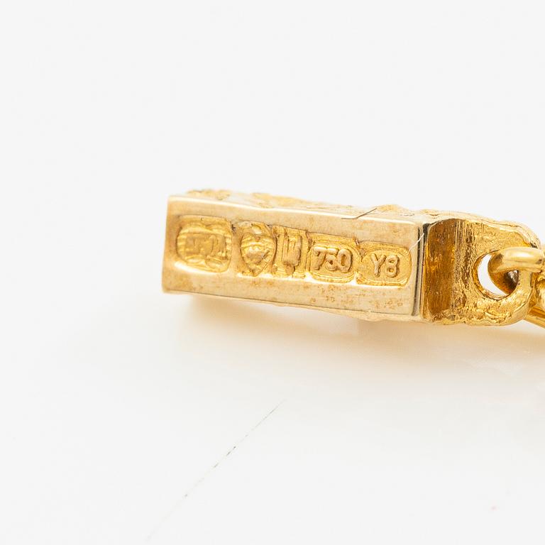 Björn Weckström, armband, "Pearlflower", Fyrklövern Lapponia, Finland, 2000.