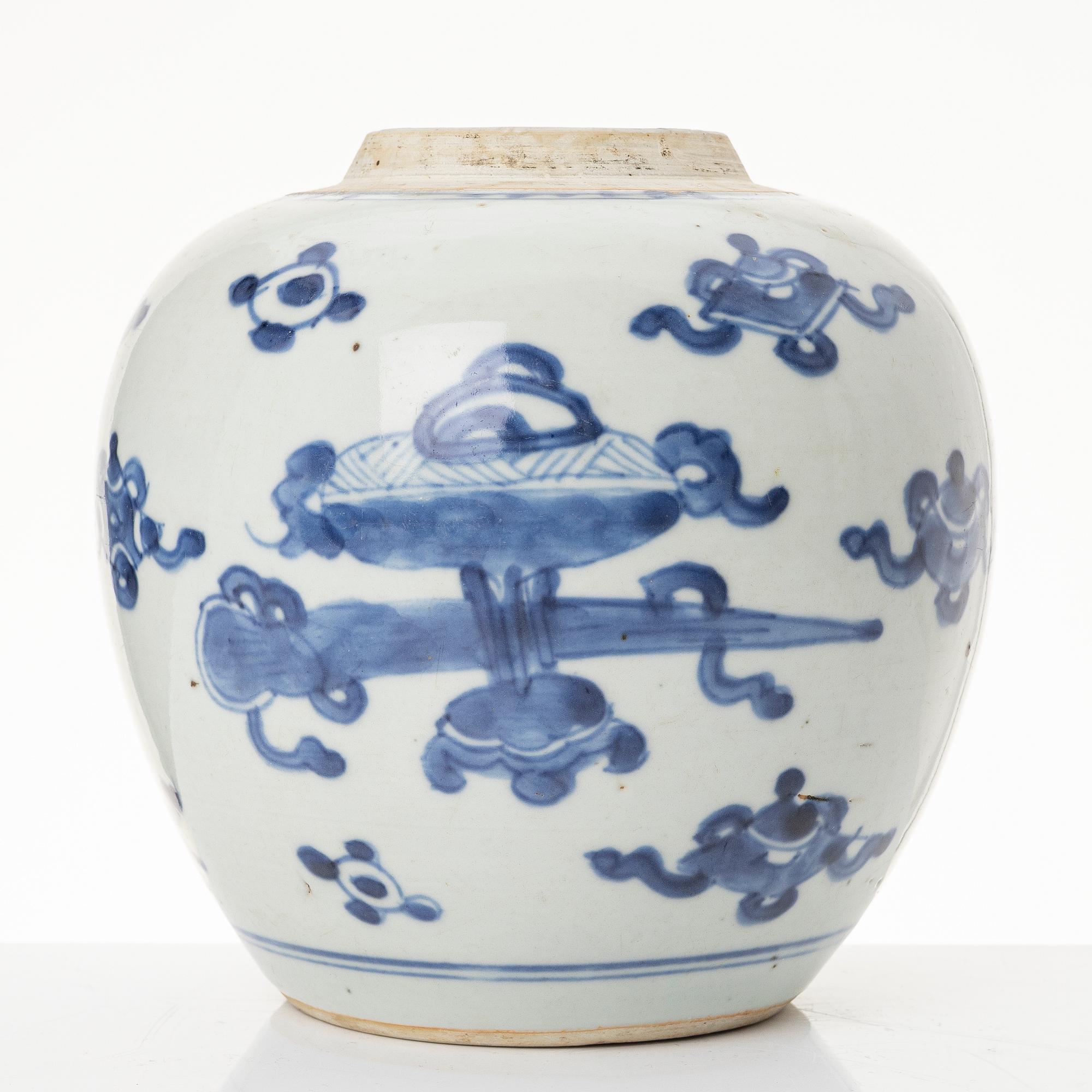 Bojan, porslin, qingdynastin, Kina, 1700-tal.