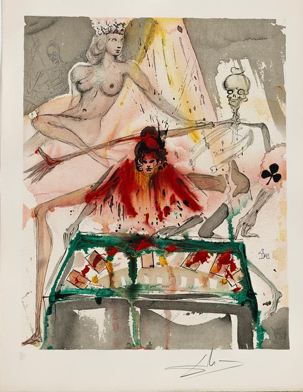 Salvador Dalí, "Carmen's Death" from "Carmen".