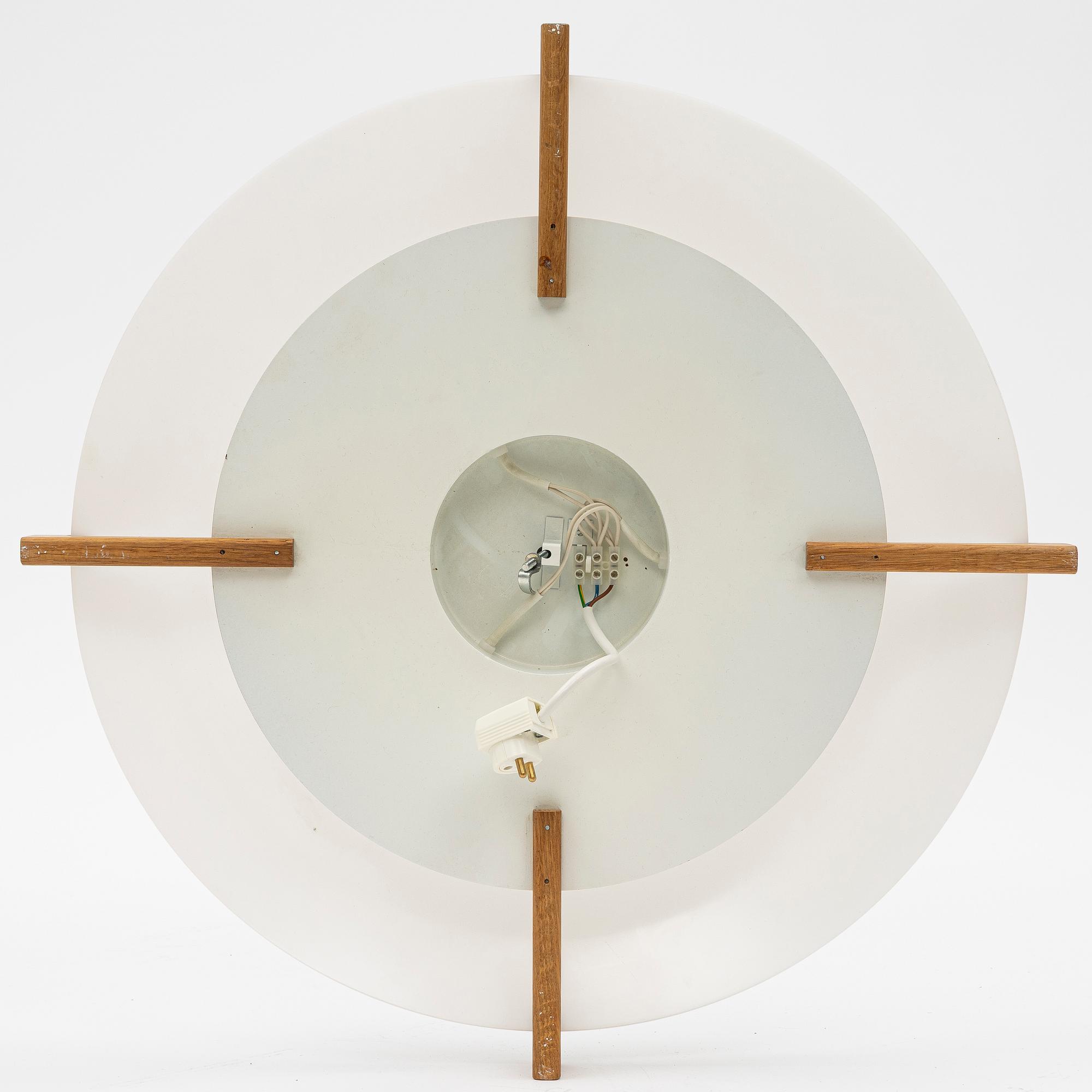 Uno & Östen Kristiansson, ceiling lamp, "Plafo", Luxus, second half of the 20th century.