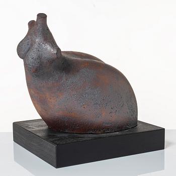 Claes Thell, skulpturer, 2 st, signerade.