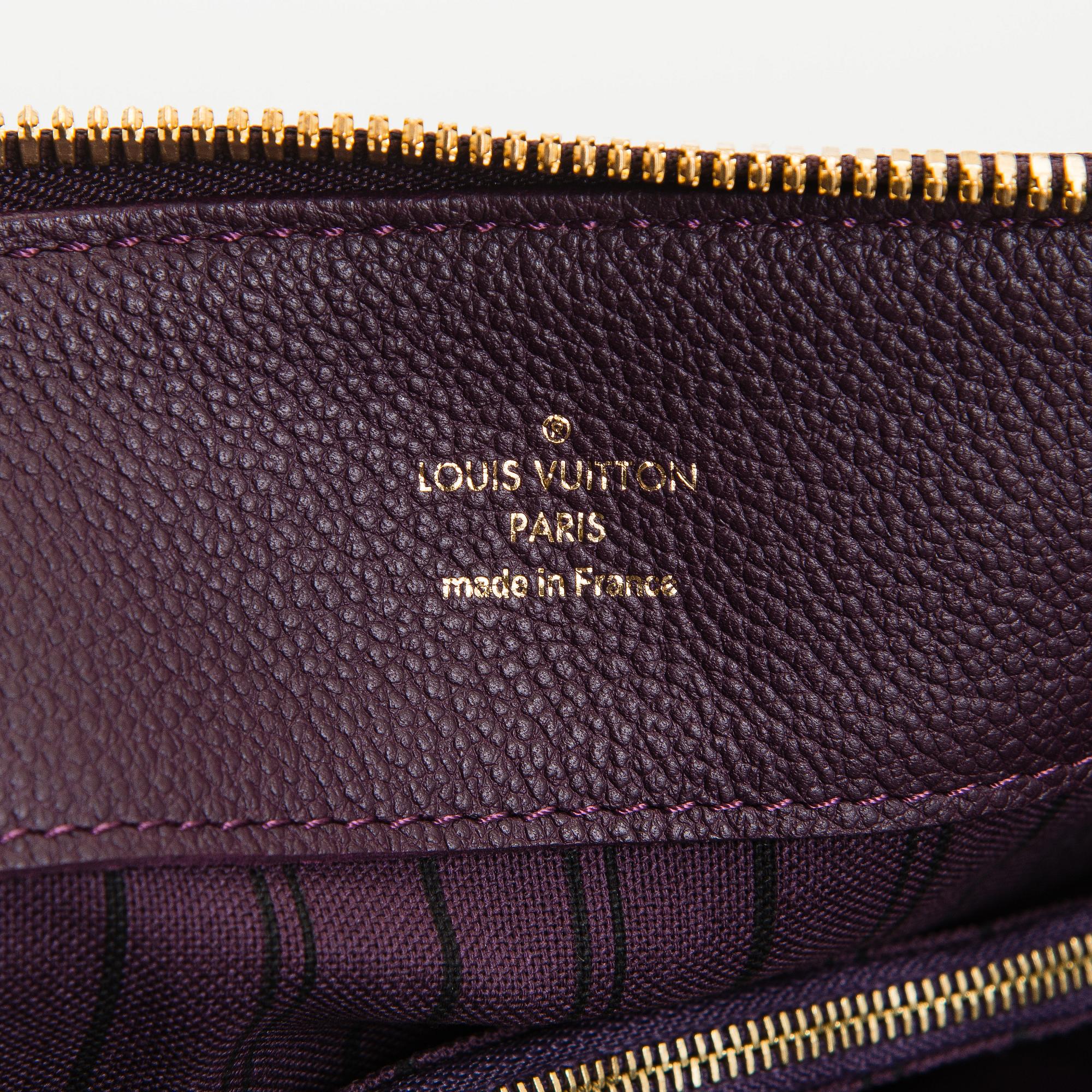 Louis Vuitton, a Monogram Empreinte 'Audacieuse' bag.