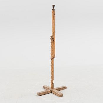 LJUSSTAKE, så kallad lysekärring, allmoge 1800-tal.