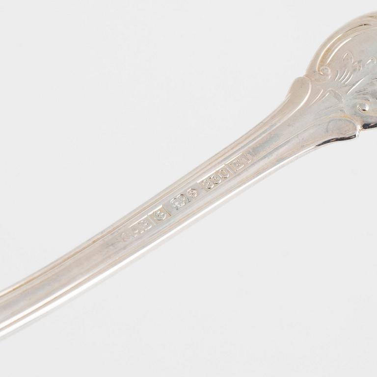 Bestickservis, 60 delar, silver, "Olga", GAB, Eskilstuna, 1989-2003.