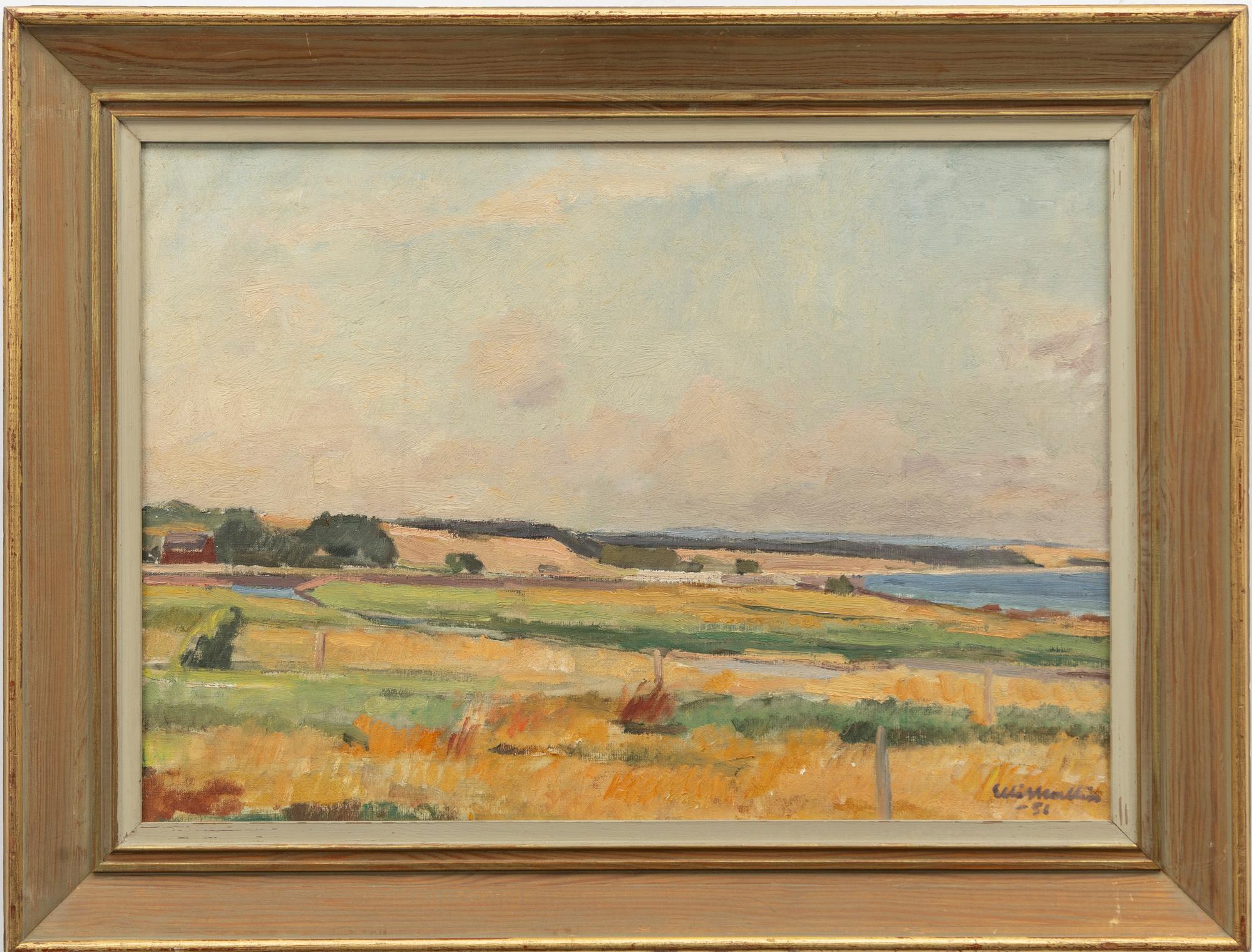 Ellis Wallin, "Äng vid havet".