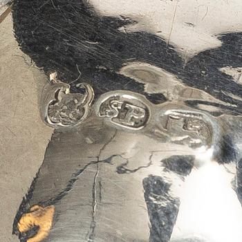 Dosor, 8 st, silver, Holland och England, mestadels 1800-tal.