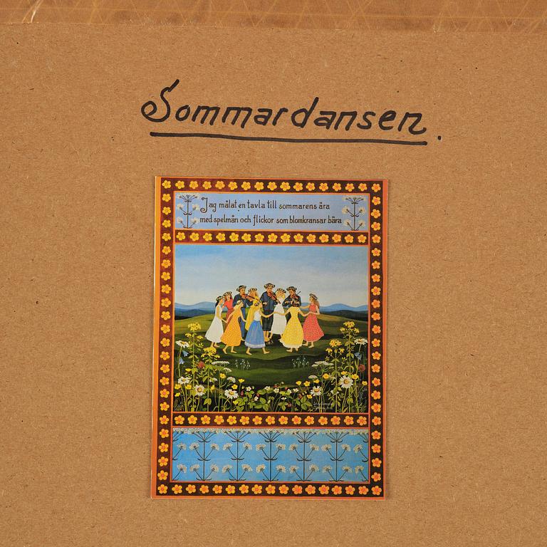 Stina Sunesson, "Sommardansen" (Summer Dance).