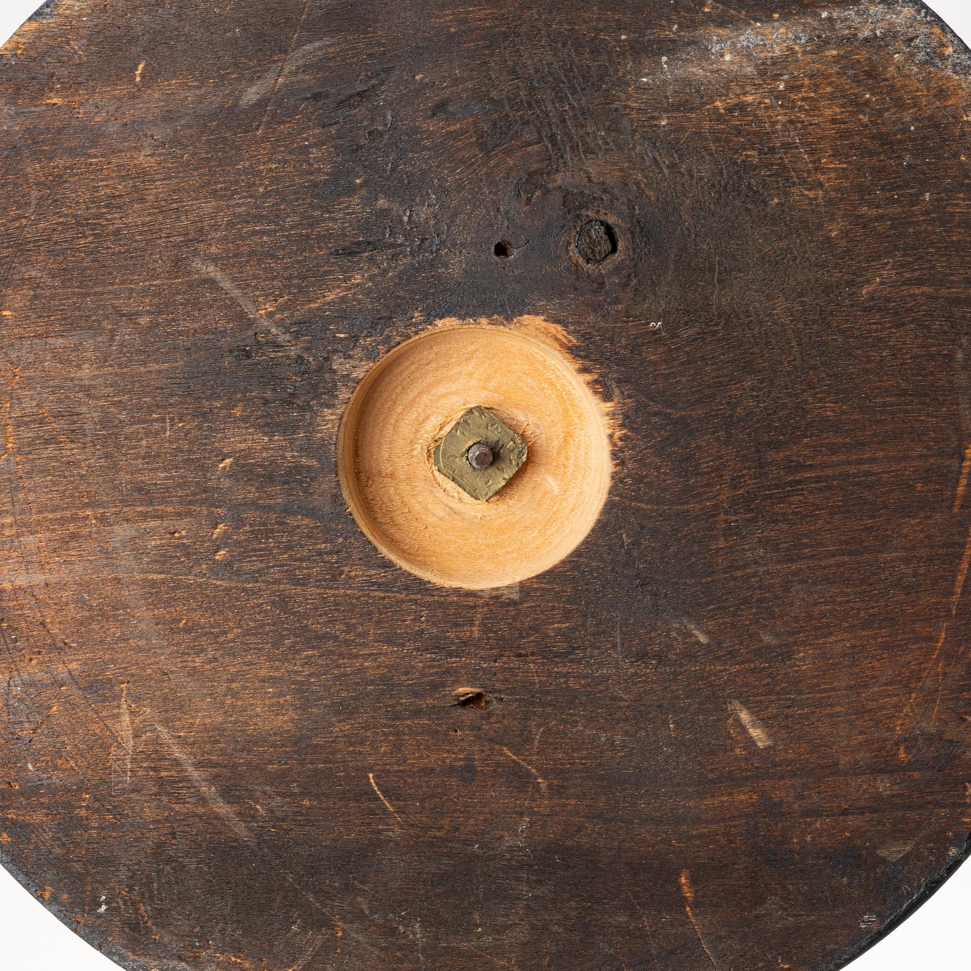 Figuriner, ett par, patinerad zink, omkring år 1900.