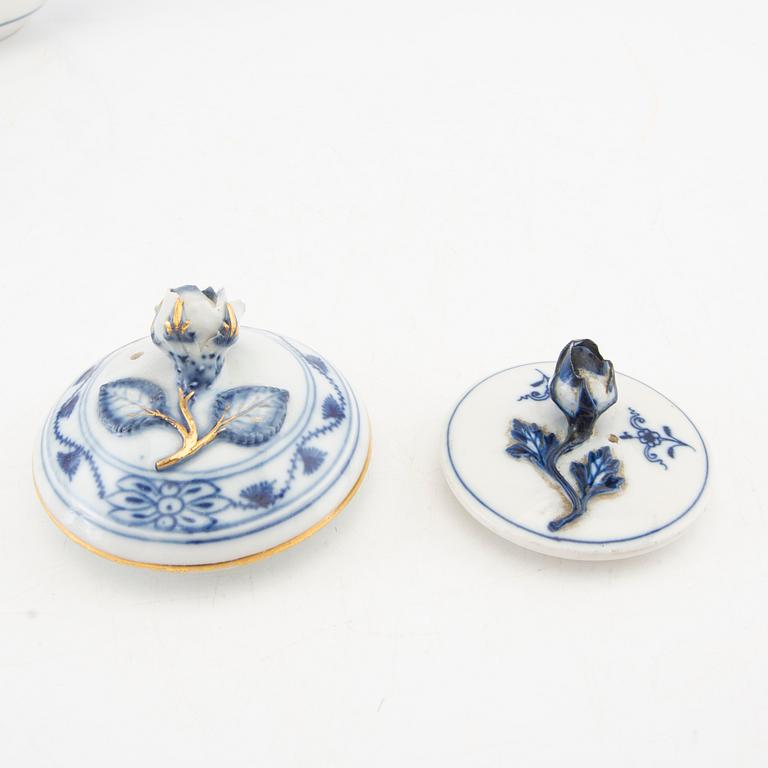 Service 21 pcs Meissen porcelain, first half of the 20th century.