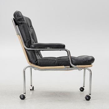 Pethrus Lindlöf, an 'Åsa' armchair, Lammhults, Sweden, 1970's.