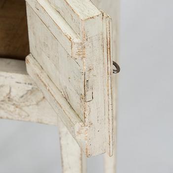 A first half of the 19th century bedside table/cabinet.