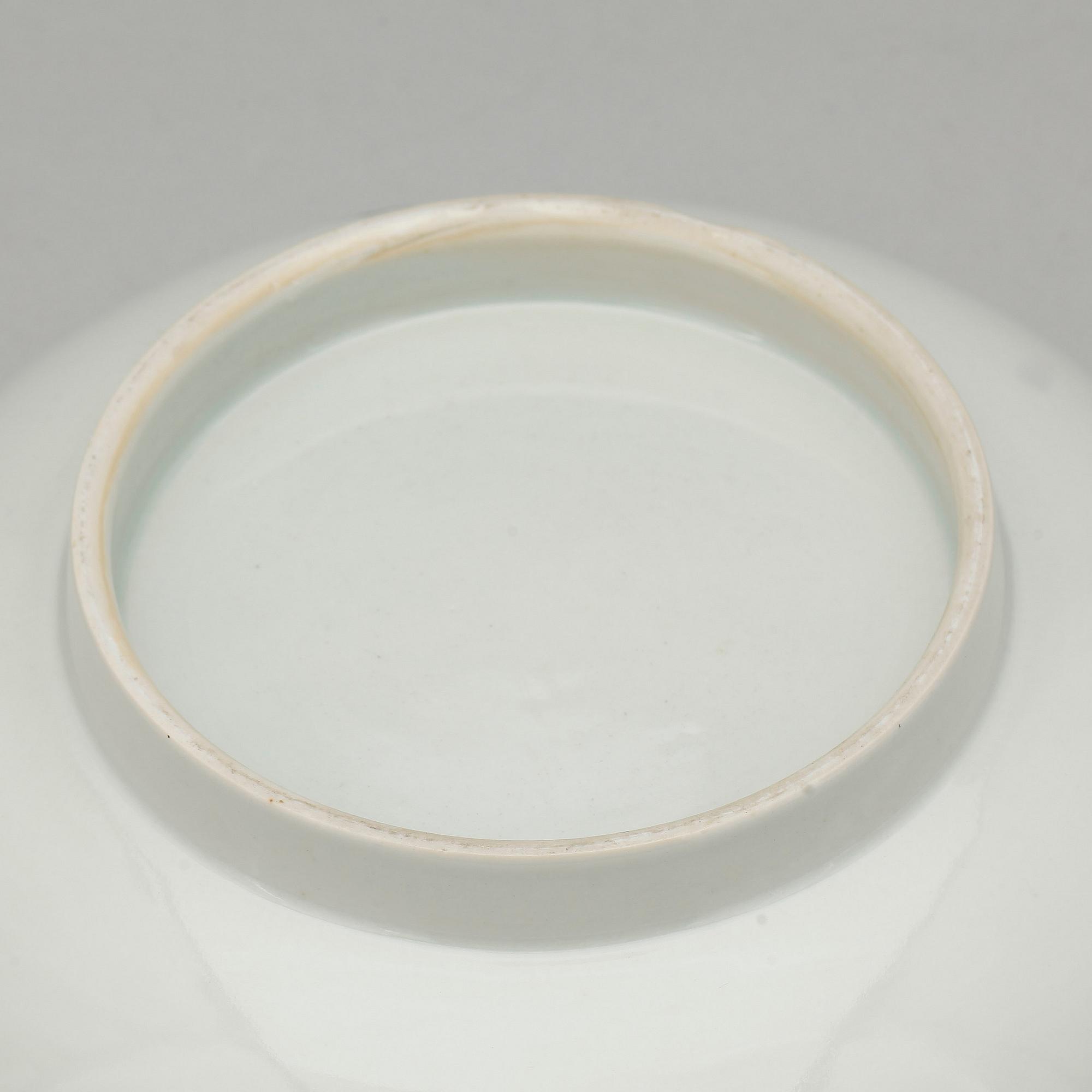 BÅLSKÅL, porslin, Kina, Qing dynastin, 1700-tal.