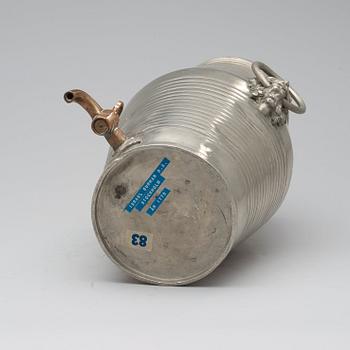 VATTENCISTERN, av Israel Buhrman 1779, mästare i Stockholm 1773-1798/1812.