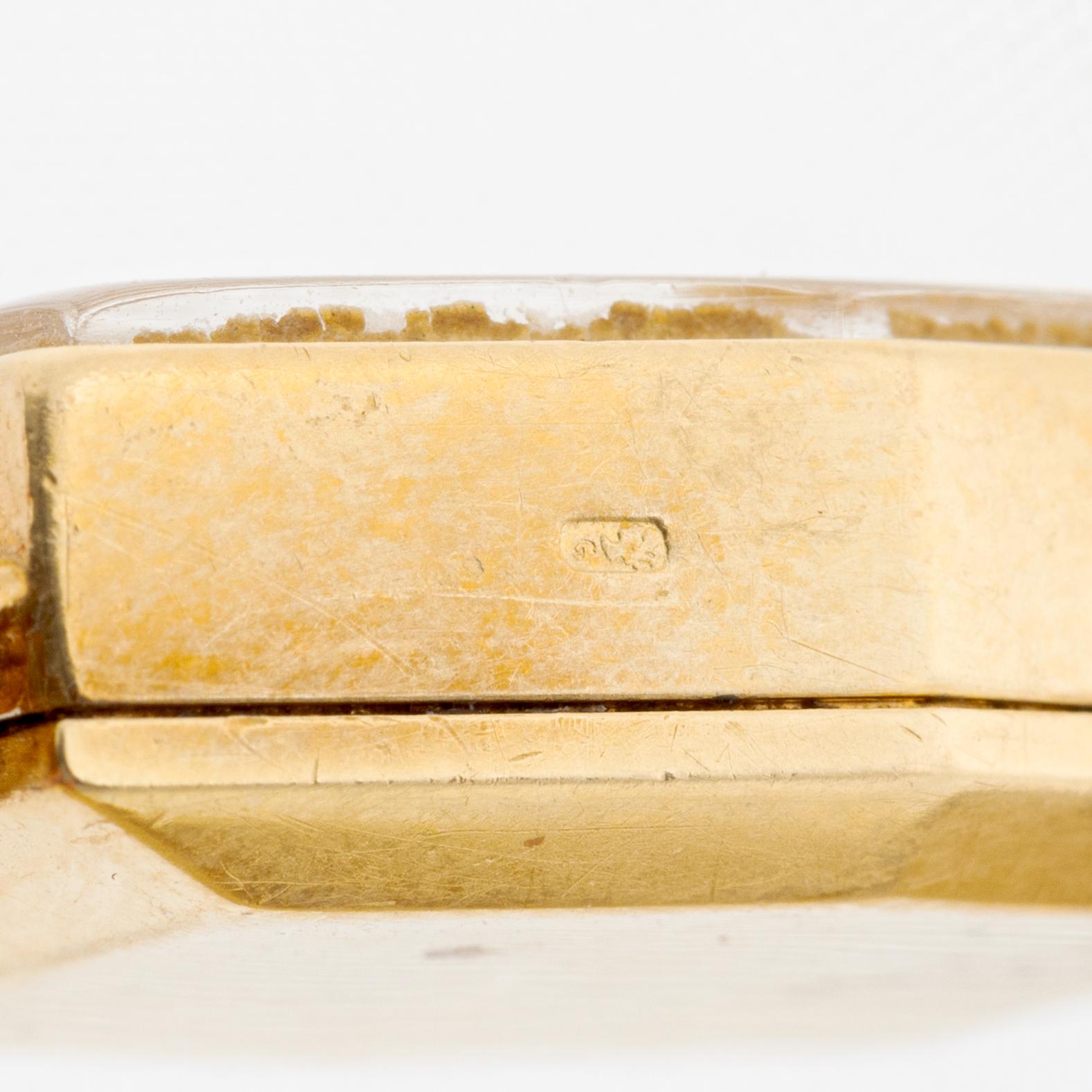 Omega, armbandsur, 18K guld, Geneve, 16 mm.