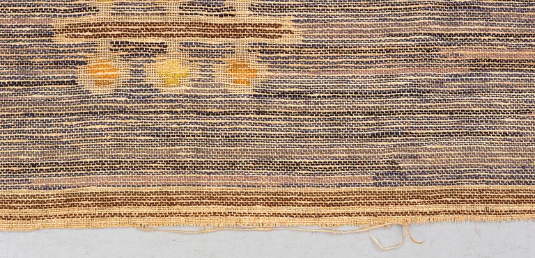 Märta Måås-Fjetterström, a drape, "Blåklockan", flat weave, ca 248 x 151,5-153 cm, signed MMF.