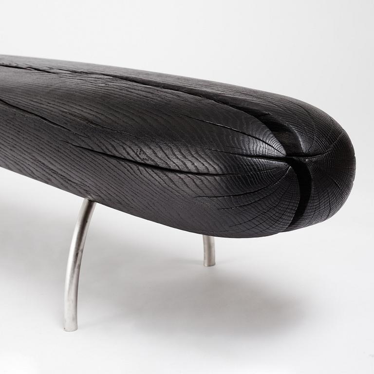 Per Brandstedt, a bench / sculpture, "I sing the body electric 4", Studio Per Brandstedt, Sweden 2018.